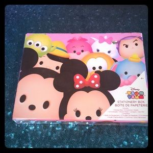 Disney Tsum Tsum Stationery Box New